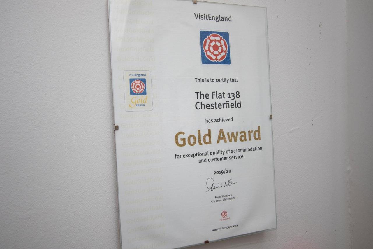 The Pottery Flat Three Star Gold Chesterfield